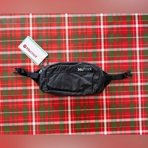 Marmot Black Belt Bag for Men